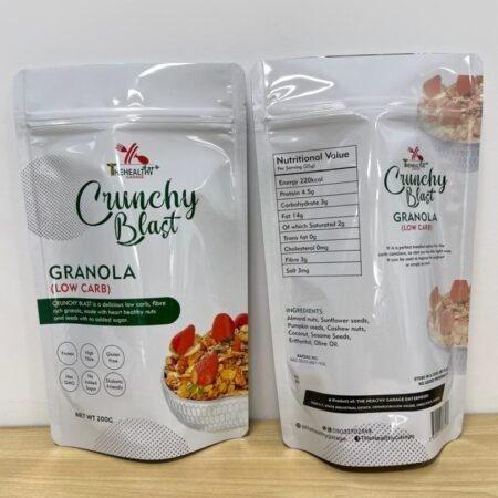 CRUNCHY BLAST GRANOLA (LOW CARB)