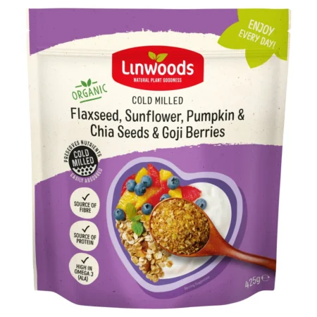 COLD MILLED  FLAXSEED, SUNFLOWER, PUMPKIN & CHIA SEEDS