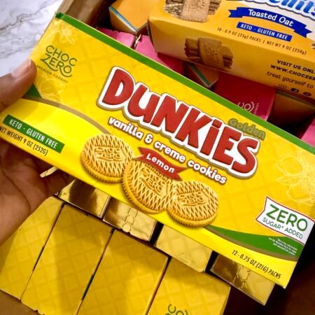 DUNKIES VANILLA & CREME COOKIES LEMON