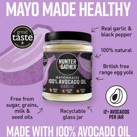HUNTER & GATHER MAYONNAISE AVOCADO OIL GARLIC