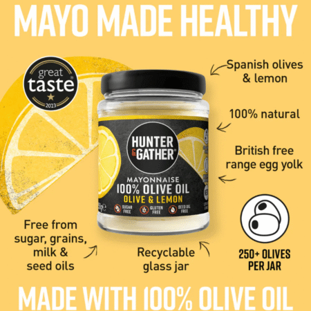 HUNTER & GATHER MAYONNAISE OLIVE AND LEMON
