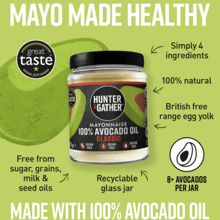 HUNTER & GATHER MAYONNAISE 100% AVOCADO OIL CLASSIC