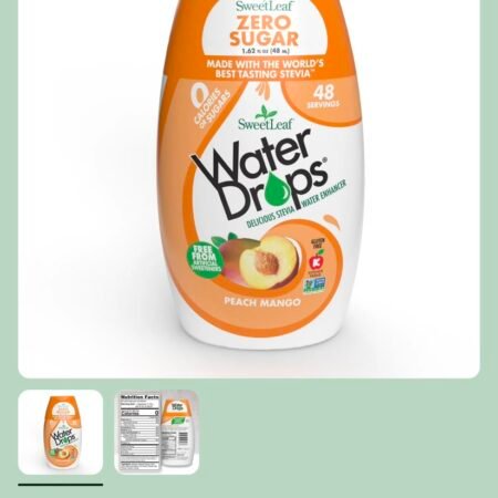 PEACH MANGO WATER DROPS